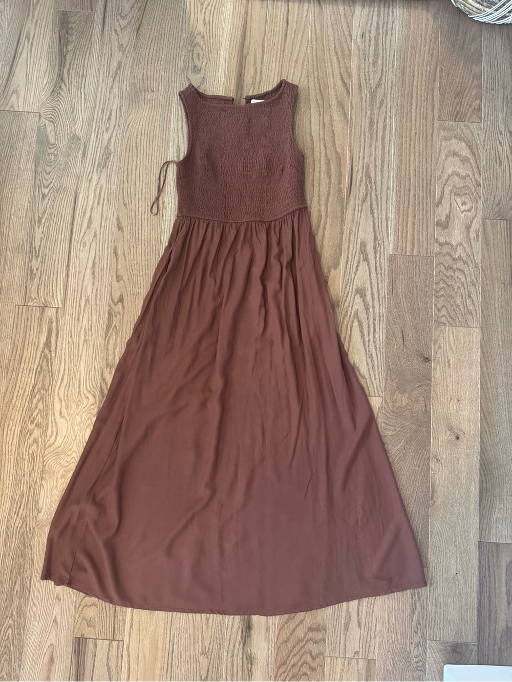 Aje Sleeveless Maxi Dress in Rust